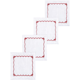 Bowtique Cocktail Napkins Set of 4