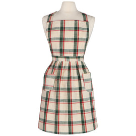 Noel Plaid Apron