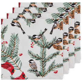 Birds and Boughs Napkins Set of 4