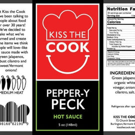 Pepper-y Peck Hot Sauce