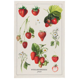 Vintage Strawberries Teawtowel