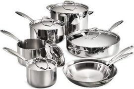 Tri Ply Stainless Steel Cookware Set