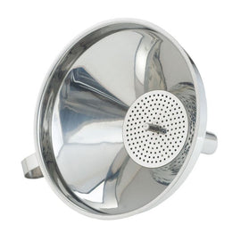 Stainless Steel Funnel with Strainer