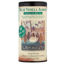 Vanilla Almond Decaf Tea Bags