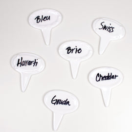 Porcelain Cheese Labels
