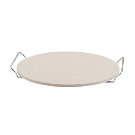 Round Pizza Stone with Rack