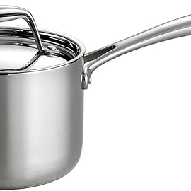 Tri-Ply Stainless Steel Saucepan
