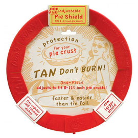 Adjustable Silicone Pie Shield - Kiss the Cook