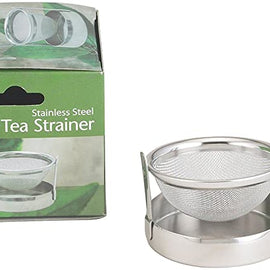 Tea Strainer with Drip Tray