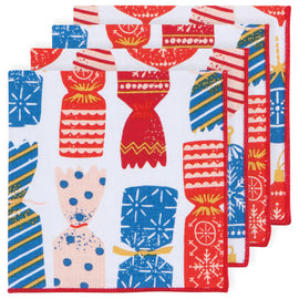 Holiday Cocktail Napkins set of 4