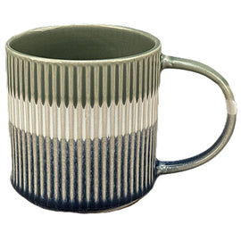 Tri Color Mug Olive 14.5oz