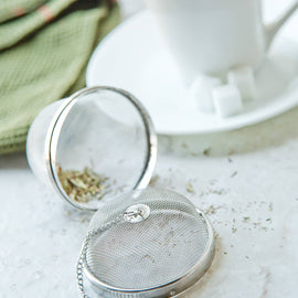 Fox Run Spice Infuser and Tea Ball, 3" x 3" x 3"