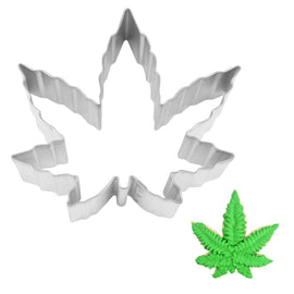 Marijuana Leaf Cookie Cutter (4")