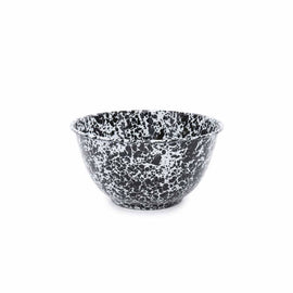 Splatter Enamelware Large Salad Bowl