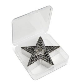Mrs. Anderson's Baking Star Cutter with Storage Container, Set of 5
