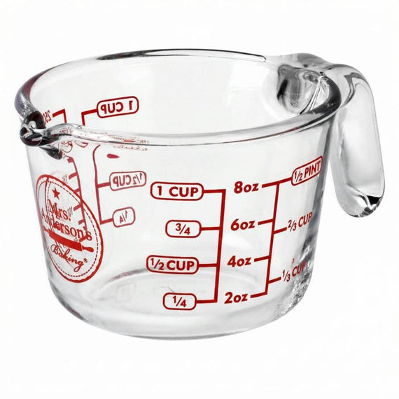 Mrs. A's Glass Measuring Cup