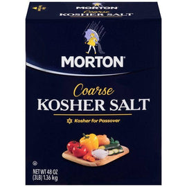 Morton Coarse Kosher Salt 3 lb.