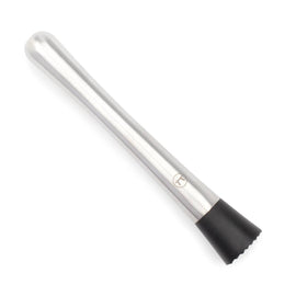 Outset Cocktail Muddler, Stainless Steel, 8.25"