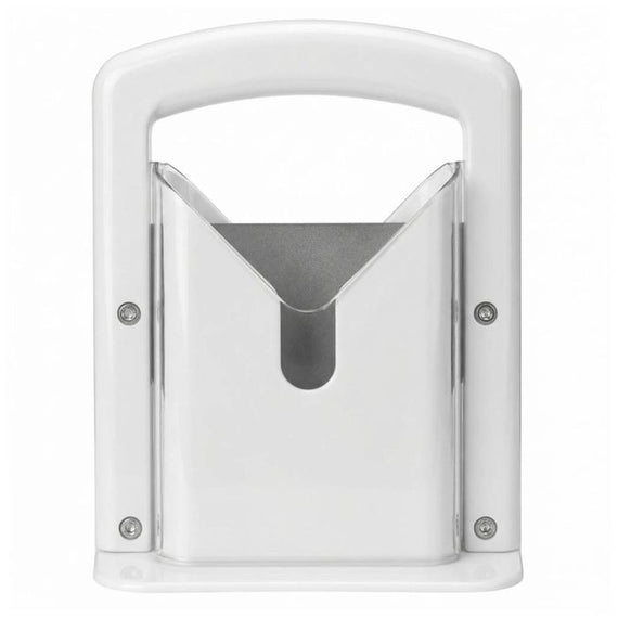 HIC Kitchen Safe Grip Bagel Slicer, Guillotine-Style