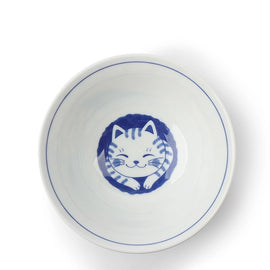 Blue Cats 7.5" Bowl