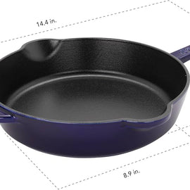 Staub 11" Traditional Deep Cast Iron Skillet