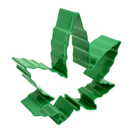 Marijuana Leaf Cookie Cutter (Green, 4")