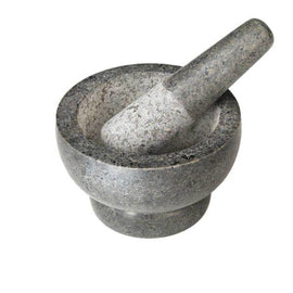 Cole & Mason Silver Granite Mortar & Pestle 5" - 4lb