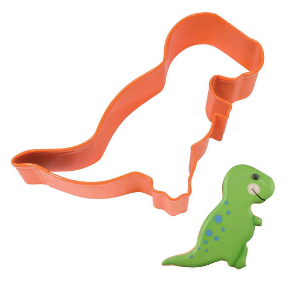 T-Rex Baby Cookie Cutter Orange (4.75
