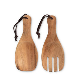 Short Scoop Servers w/Straps-7.5"L