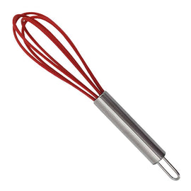 Silicone Wire Whisk Stainless Steel Handle 5.75"