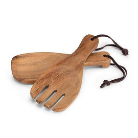 Short Scoop Servers w/Straps-7.5"L