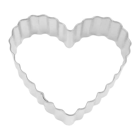 Heart Fluted Cookie Cutter (2.5