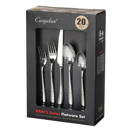 Rain II 20-piece flatware set