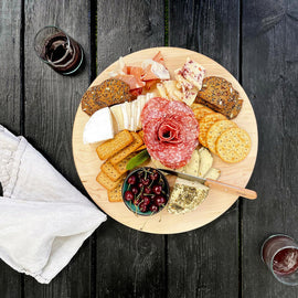 14" Maple Lazy Susan