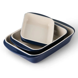 3 Piece Ceramic Bakeware Set