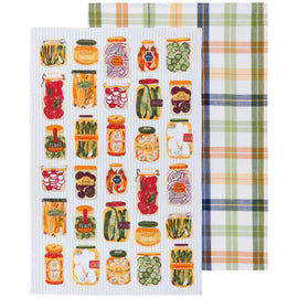 Pickling Dishtowels, Set of 2