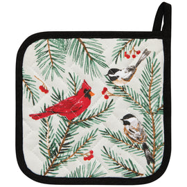 Birds and Boughs Potholder