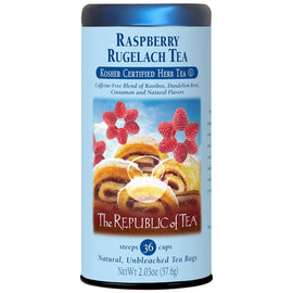 Raspberry Rugelach Kosher Certified Red Tea