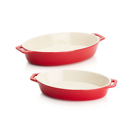 SALE: Oval Baking Dish 2-Piece Set