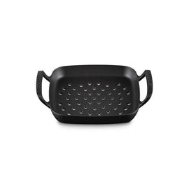 Le Creuset Alpine Outdoor Collection Square Grill Basket 12"