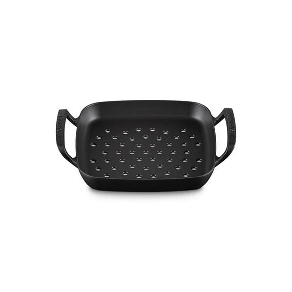 Le Creuset Alpine Outdoor Collection Square Grill Basket 12