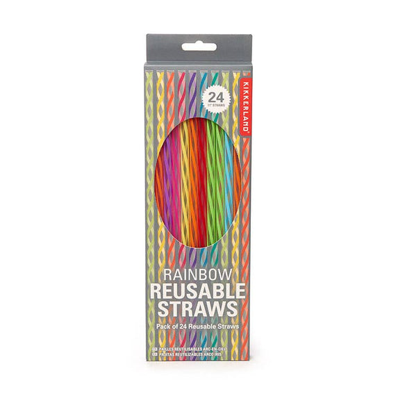 Rainbow Reusable Straws