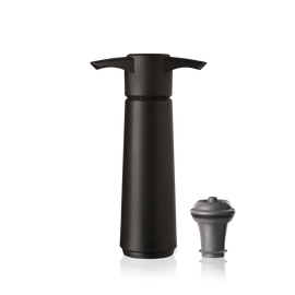 Original Wine Saver Black with 1 stopper