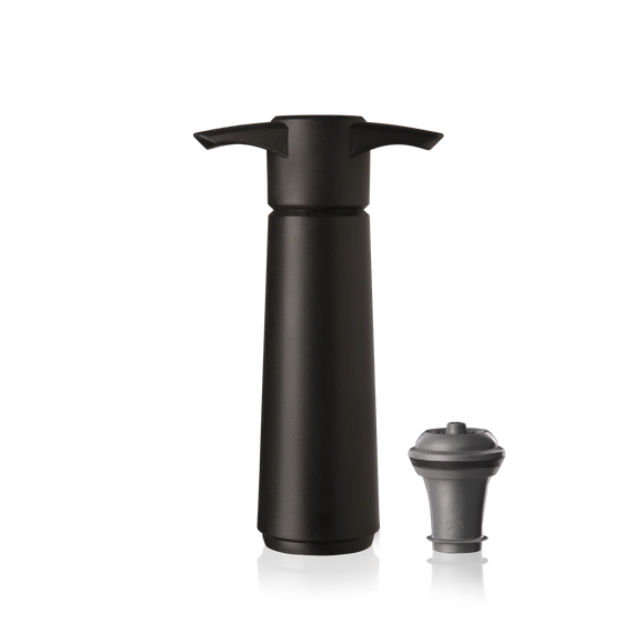 Original Wine Saver Black with 1 stopper