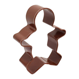 Gingerbread Boy Cookie Cutter (Brown, 3.75")