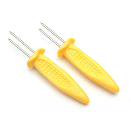 Fox Run Jumbo Corn Holders, Set of 8, 0.5" x 0.75" x 3.25"