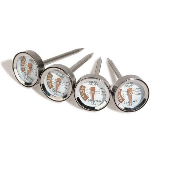 Outset Steak Thermometers, Set of 4, 2.25