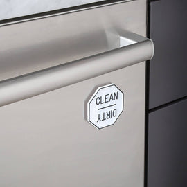 Fox Run Clean or Dirty Dishwasher Magnet, 2.5" x 2.5"