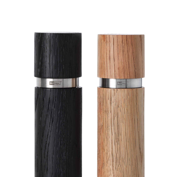 AdHoc Textura Pepper and Salt Mill Set