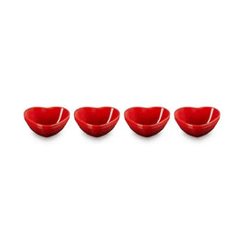 Mini Heart Pinch Bowl, Set of 4